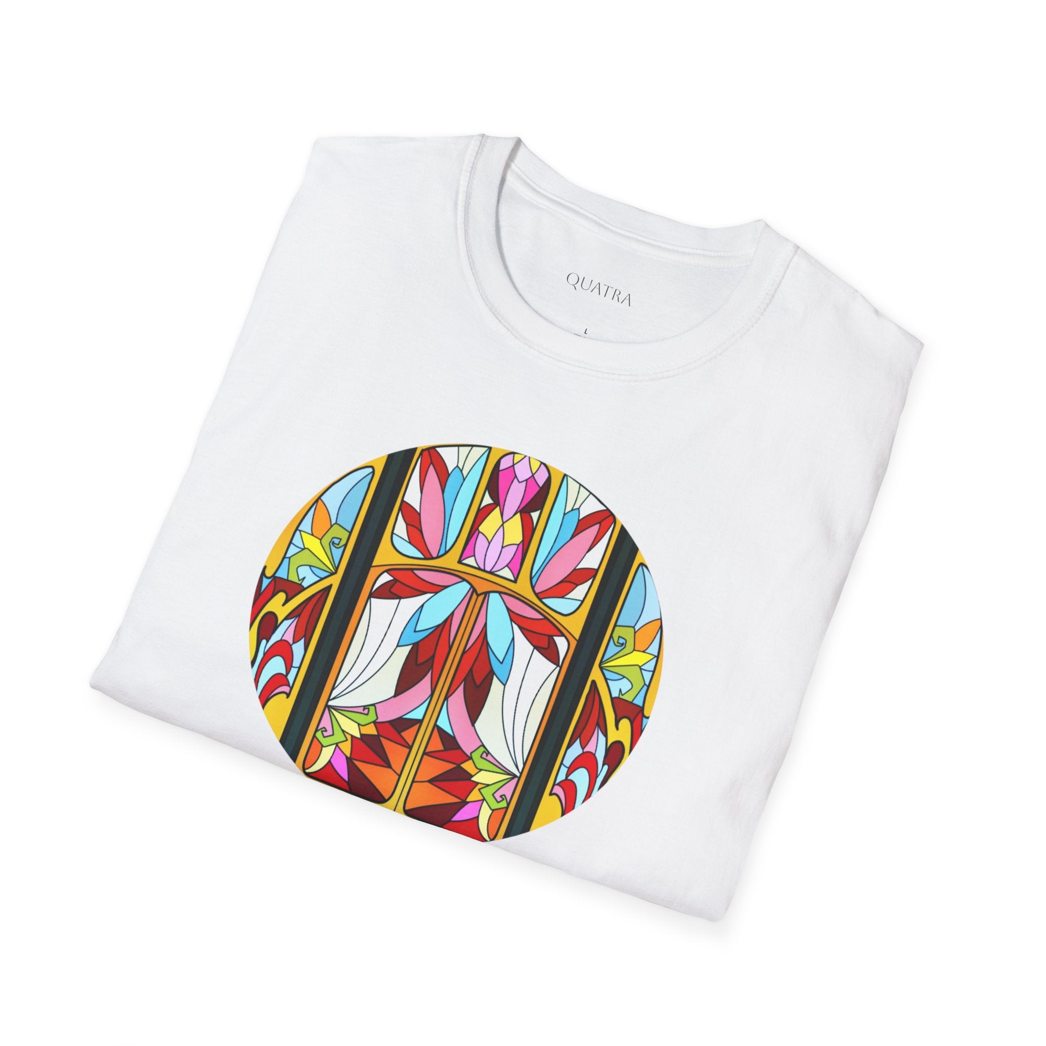 Quatra T-Shirt | Unisex Softstyle Tee for Festivals, Gifts, and Everyday Wear