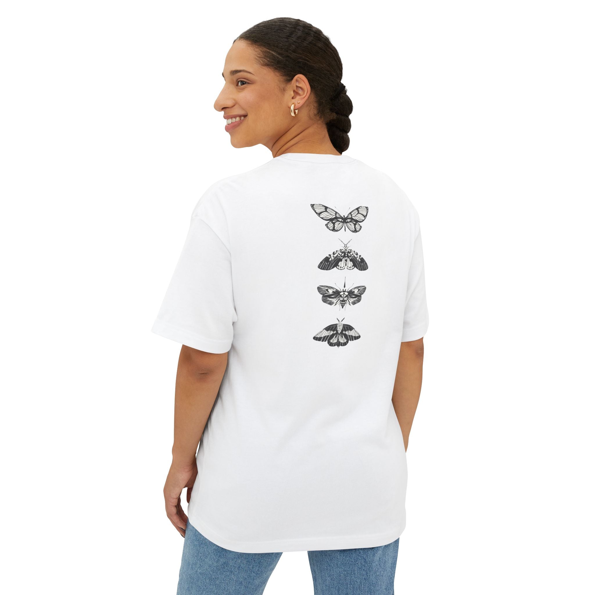 Quatra Boxy Tee - Stylish and Comfortable Unisex Oversized T-Shirt