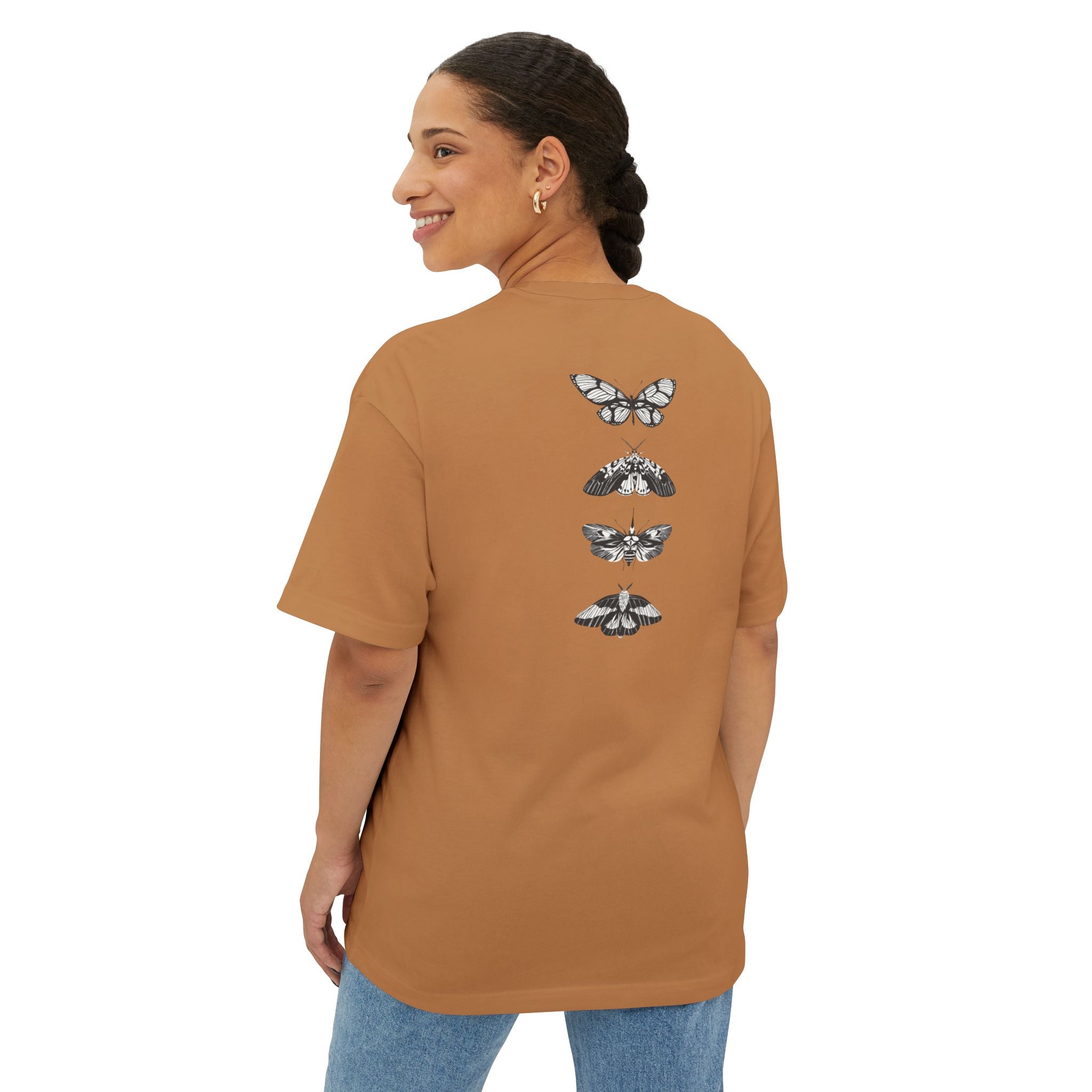Quatra Boxy Tee - Stylish and Comfortable Unisex Oversized T-Shirt