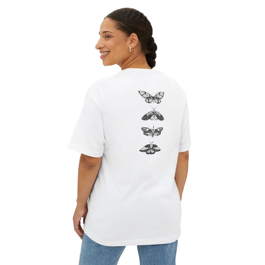 Quatra Boxy Tee - Stylish and Comfortable Unisex Oversized T-Shirt